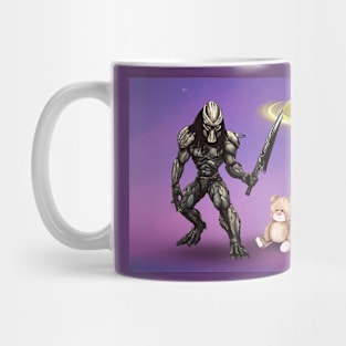 Alien and Teddy Mug